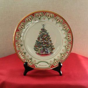 LENOX Christmas Trees Around The World Plate SPAIN (2008) Collectible